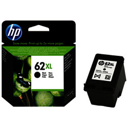 HP 62XL Ink Cartridge, Black, C2P05AE